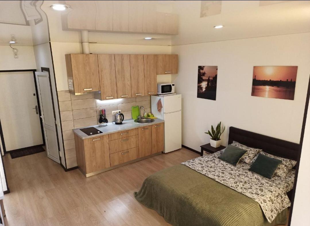 Comfortable Studio Apartments In A Secure Residential Complex Comfort Town Кт-02 키예프 외부 사진